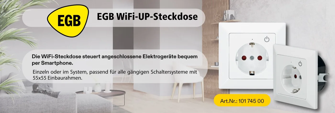 EGB WiFi-Steckdosen